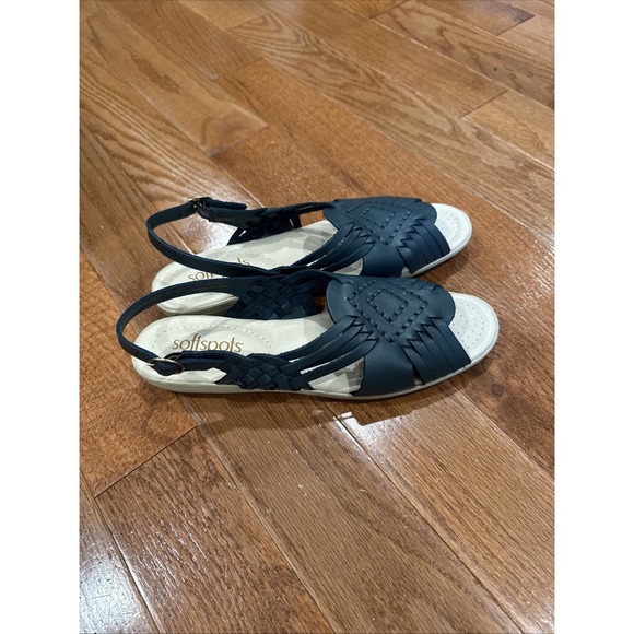 Softspots Women's Tela Leather Slingback Sandal Size 11 Narrow Casual Summer NEW - Picture 2 of 6
